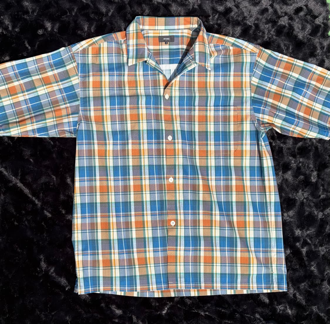 (M)빔즈 체크 셔츠 상품이미지2