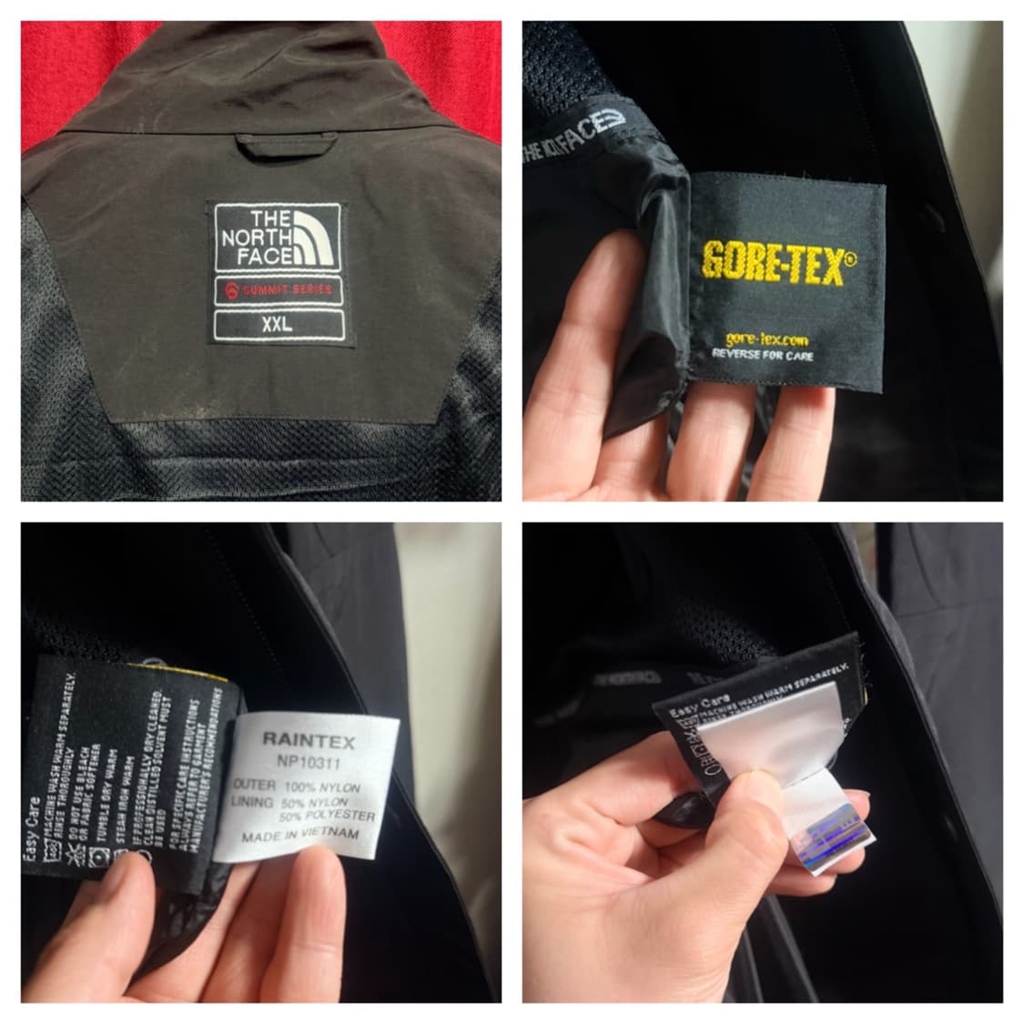 노스페이스 서밋시리즈 레인텍스 XXL 상품이미지3