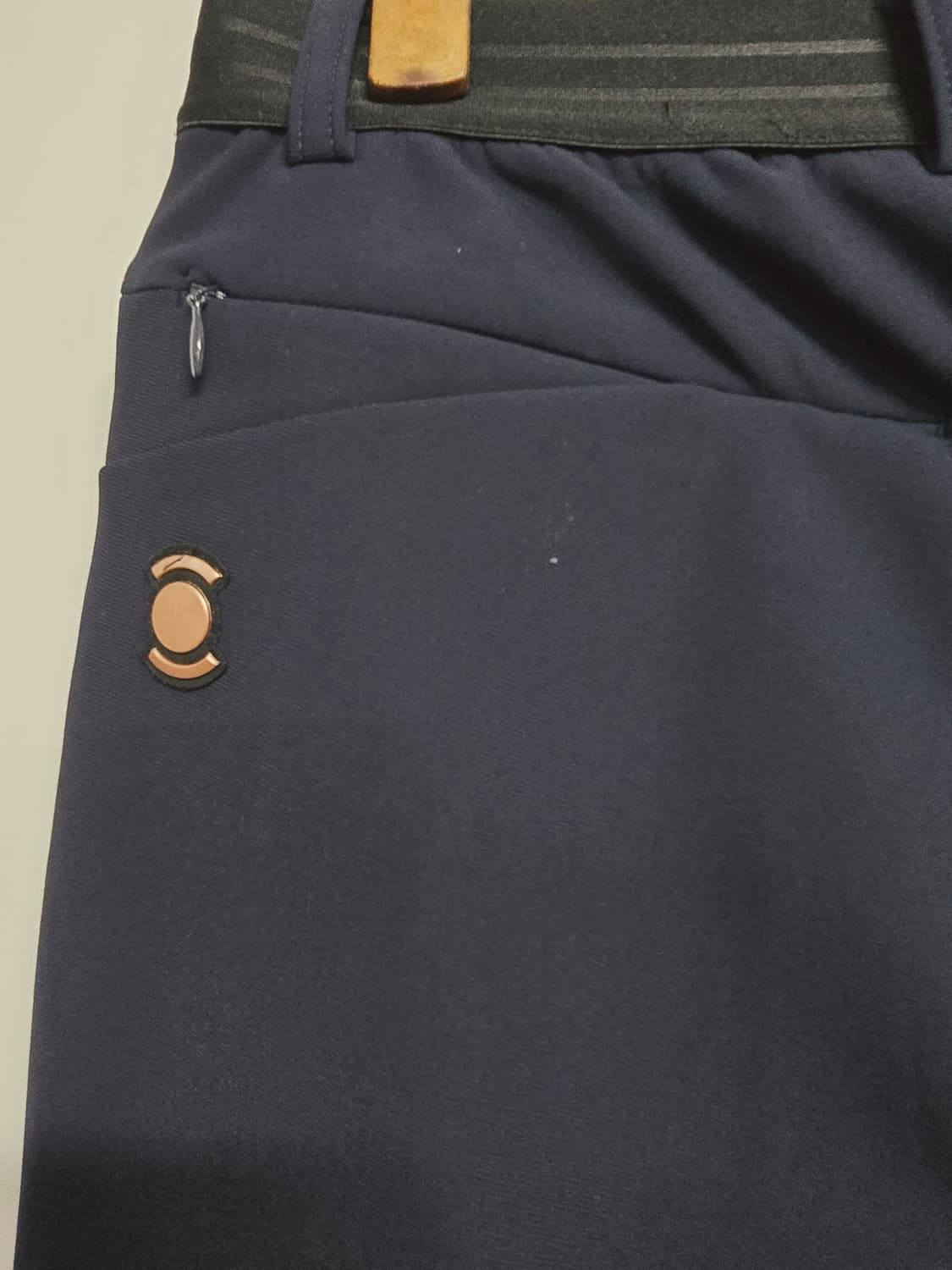 와이드앵글 블랙 기본 슬랙스 상품이미지5