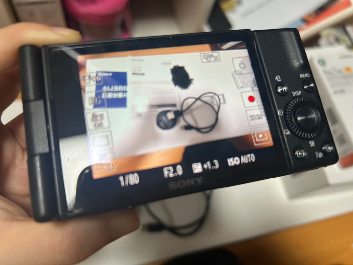 Sony zv-1f 블랙 상품이미지2