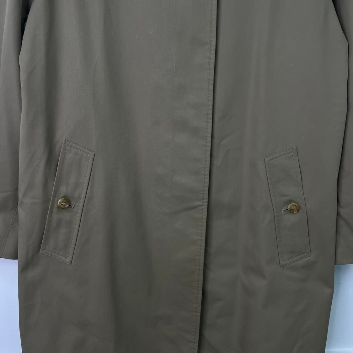 100 버버리 싱글 트렌치 코트  상품이미지5