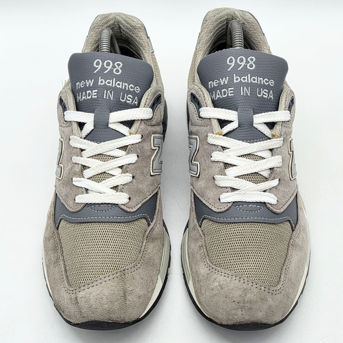 뉴발란스 998 코어 메이드 인 USA 그레이 실버 (285 D) 상품이미지4
