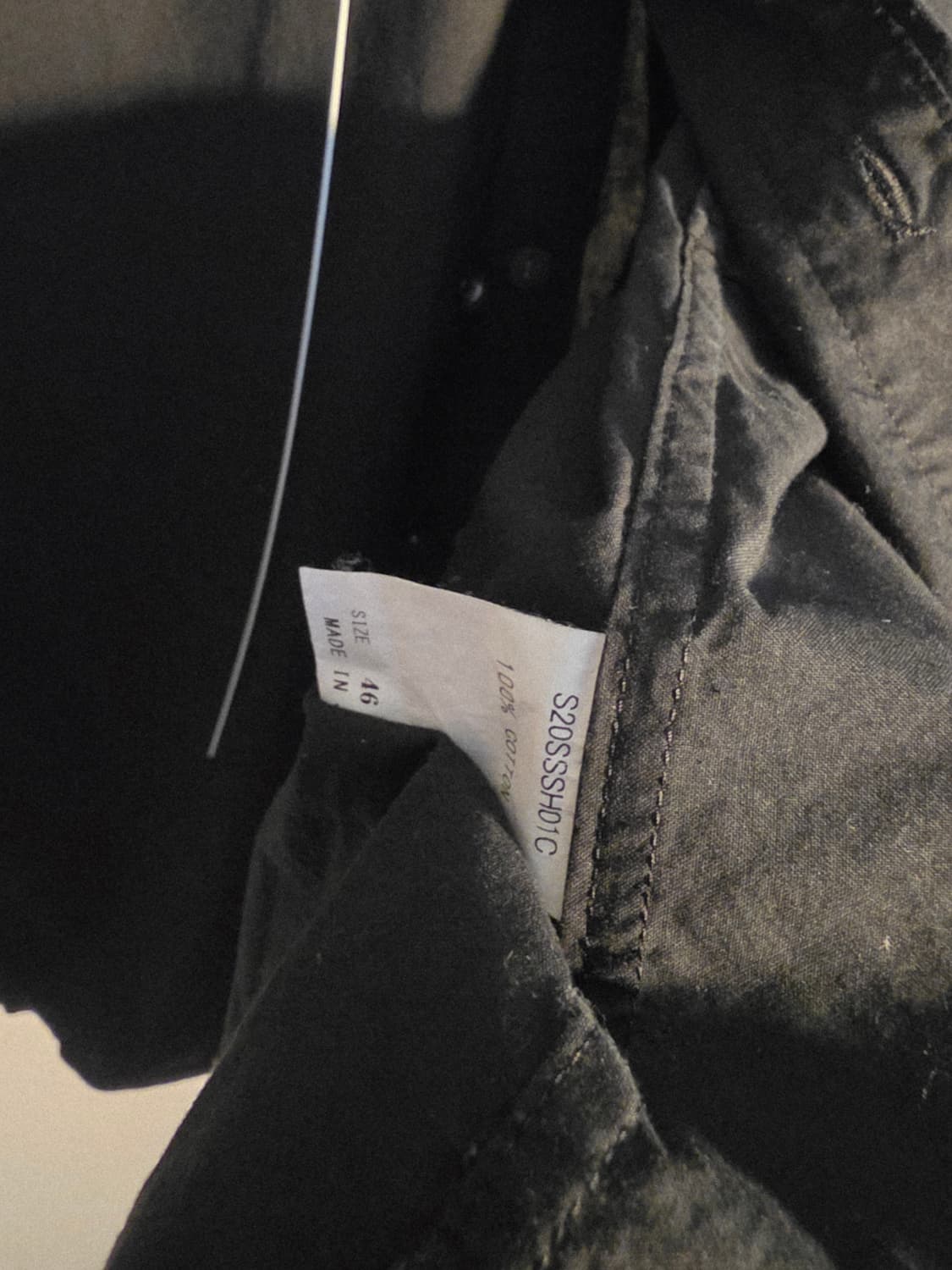 Soshiotsuki 20ss flower embroidery shirt 상품이미지6