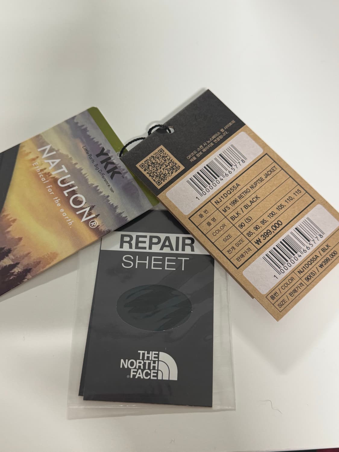 노스페이스 눕시 1996 사이즈 S (미착용 새 제품) 상품이미지3