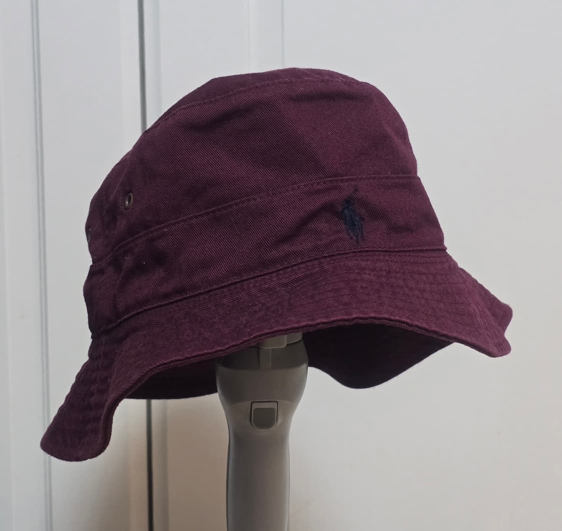 폴로랄프로렌 스몰 포니 버킷햇 버건디 M 상품이미지1