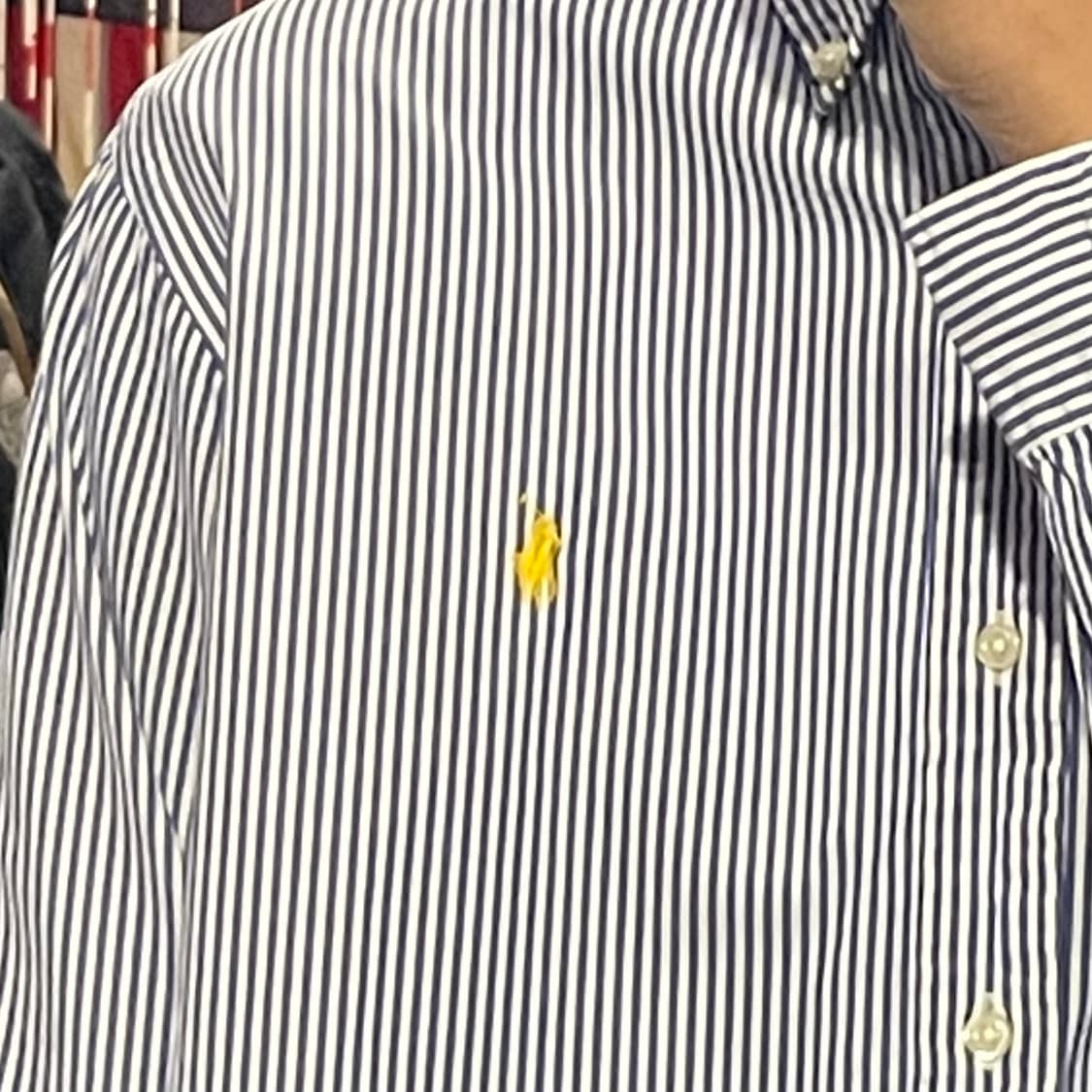 [IM] polo 폴로랄프로렌 블루 스트라이프 긴팔셔츠 상품이미지5