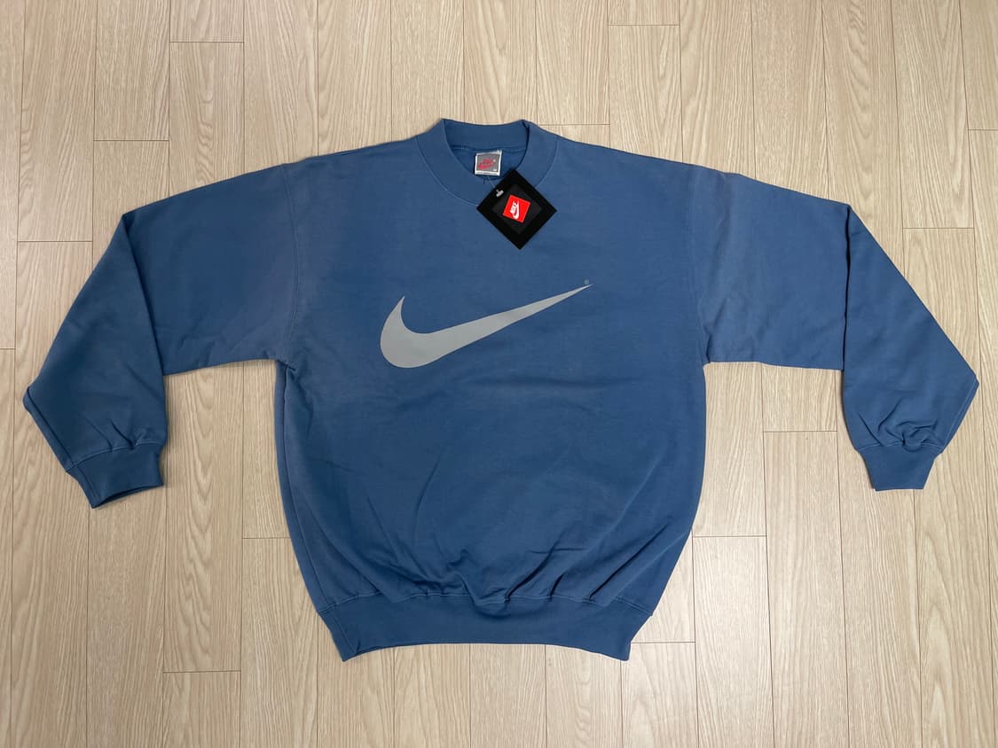 나이키 90s 올드 스웻셔츠 맨투맨 블루 NIKE OLD 1990 5번 상품이미지1
