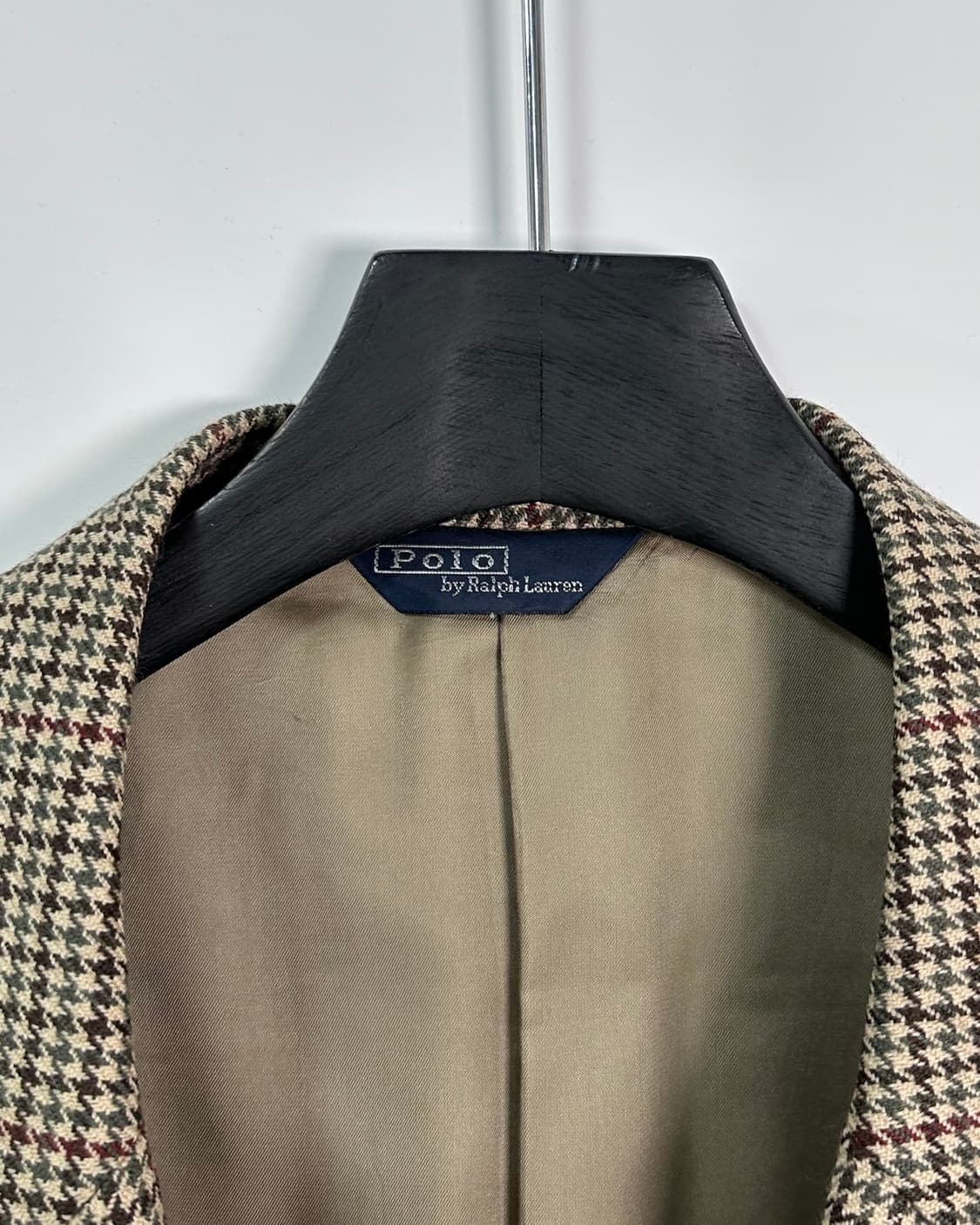 폴로 건클럽 체크 울 3b 블레이저 자켓  (va.57) 상품이미지5