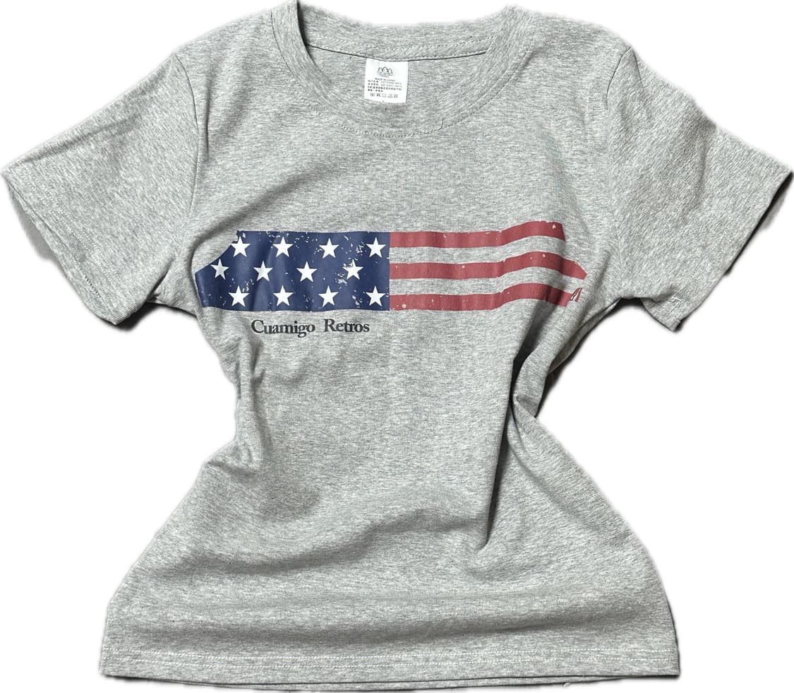 빈티지 성조기 tshirt 상품이미지1