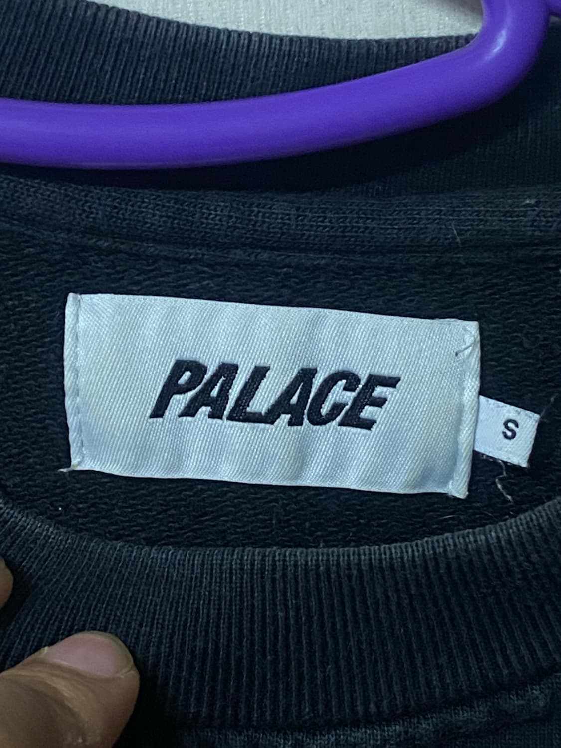 팔라스 맨투맨 스웻셔츠 블랙 S 상품이미지3
