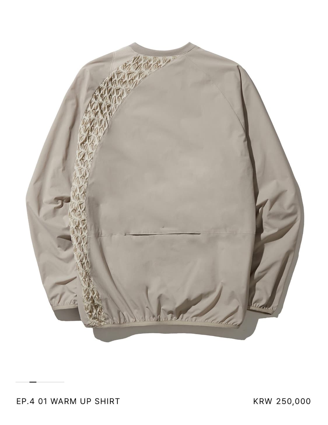 [1] EP.4 01 WARM UP SHIRT 상품이미지2