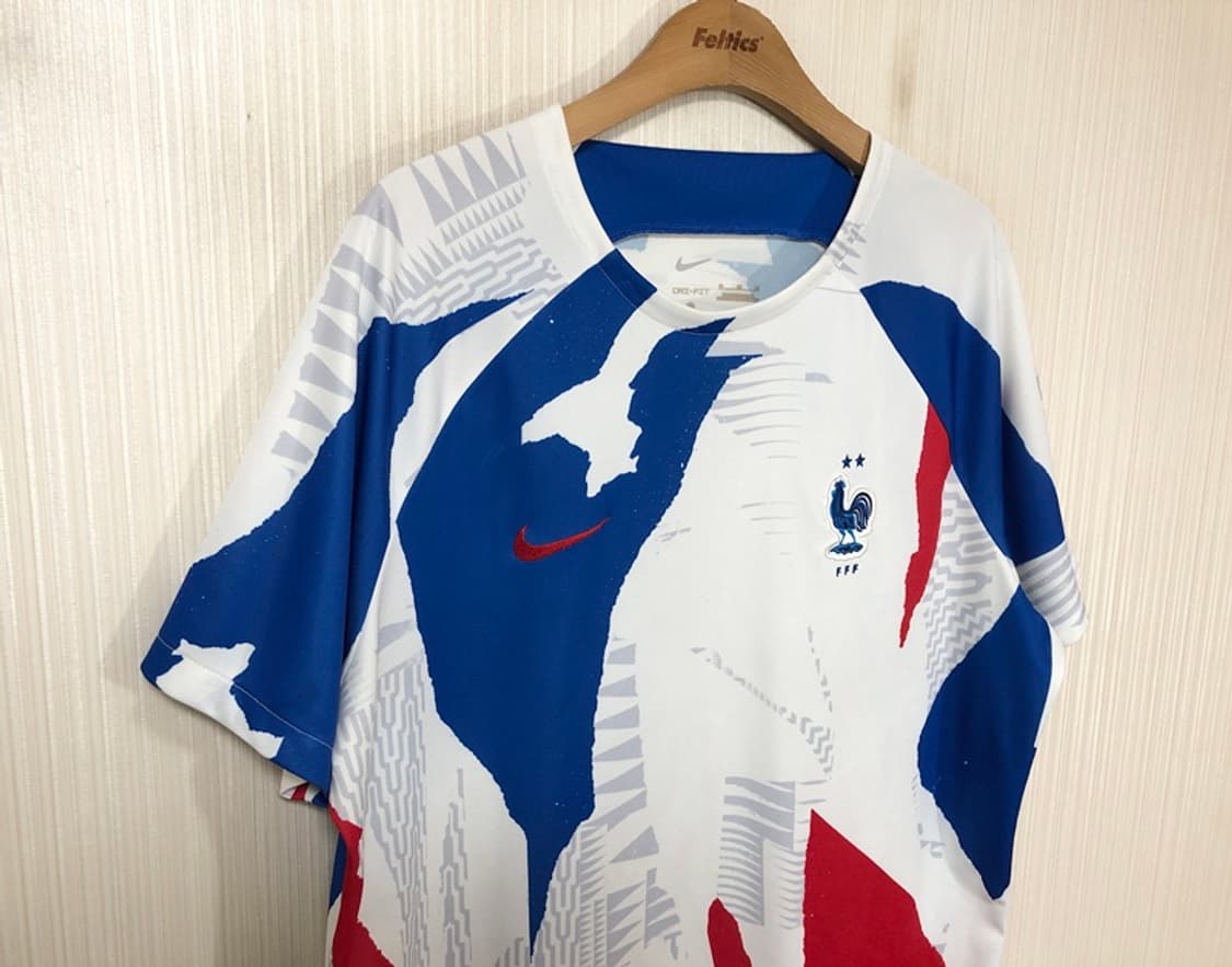 나이키 22-24 프랑스축구국대 프리매치탑/트레이닝져지 XL(해외) 상품이미지5