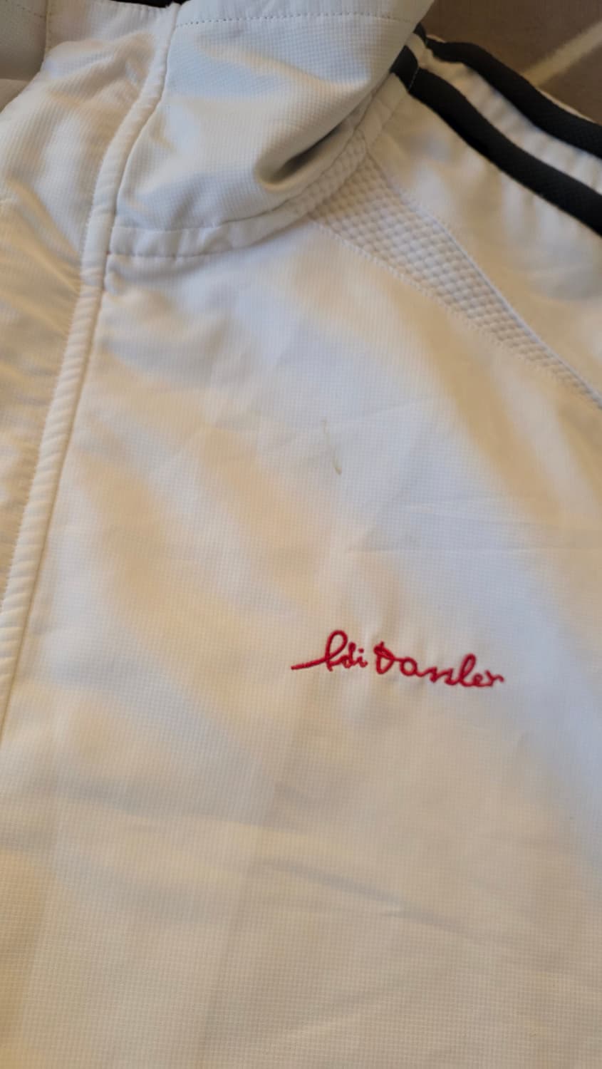 아디다스 화이트 흰검 반팔 바람막이 105 상품이미지3