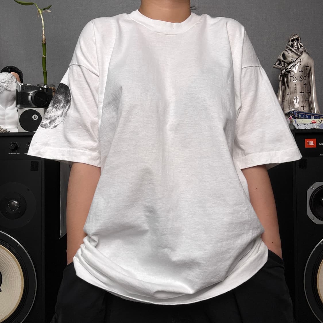 fruit of the loom 싱글스티치 튜블러반팔 상품이미지1