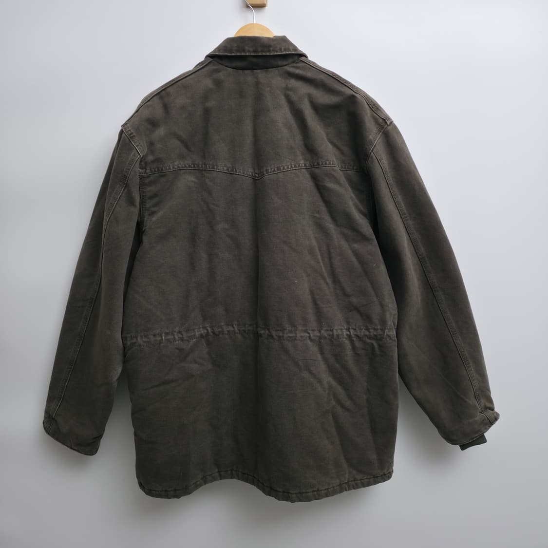 [L] 칼하트 브라운 워크 초어 자켓 made in USA 상품이미지6