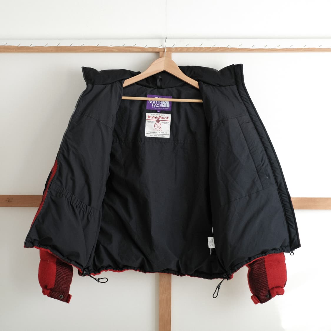 노스페이스 퍼플라벨 해리스트위드 눕시 다운자켓 M사이즈 상품이미지8