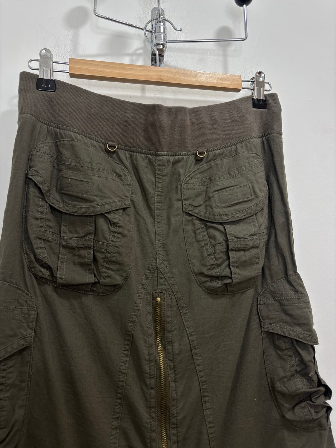 Goa 고아맛 카키 카고 스커트 치마 상품이미지8