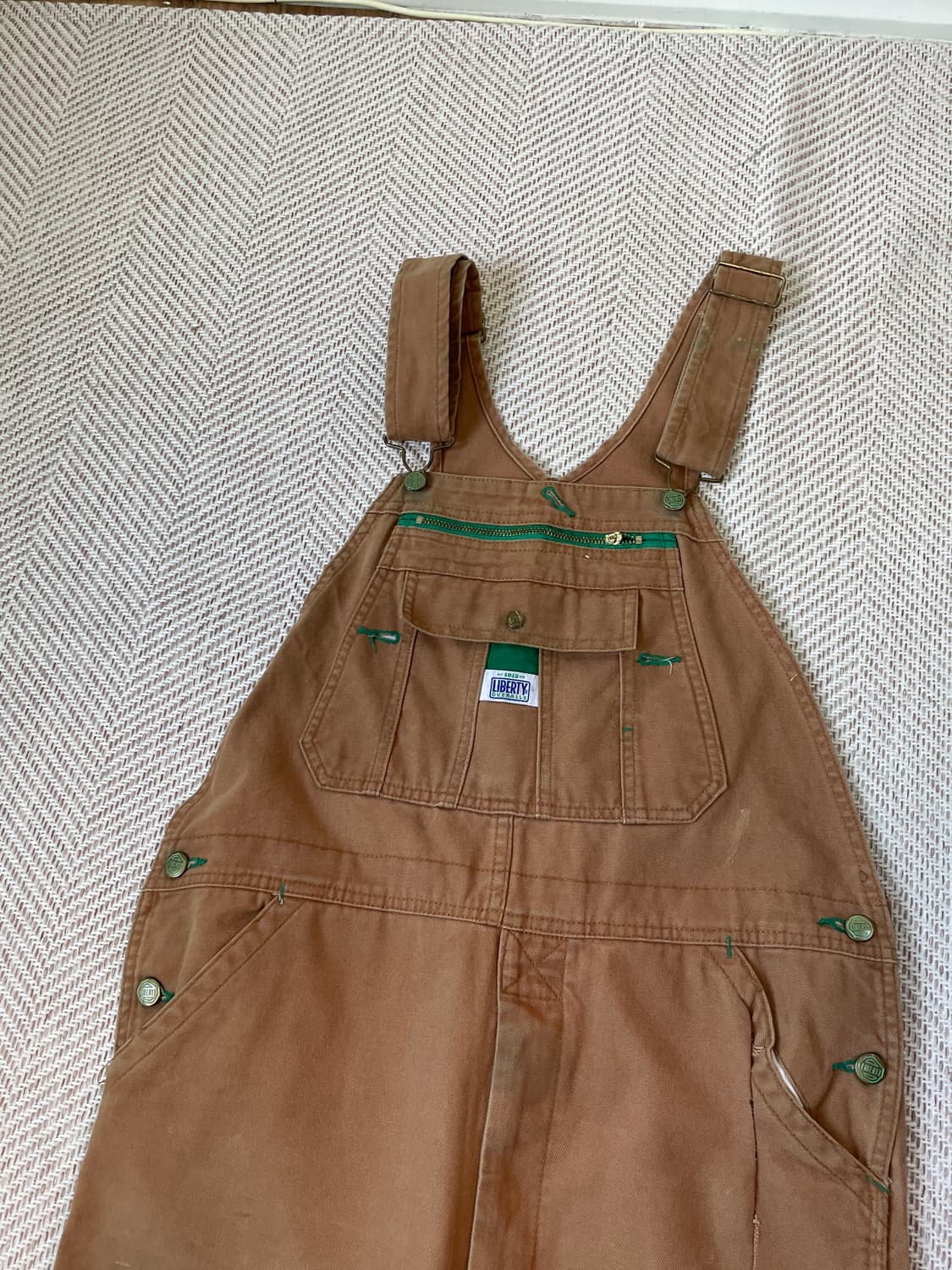 아메리칸 빈티지 덕 캔버스 오버롤 팬츠  J03329 상품이미지4