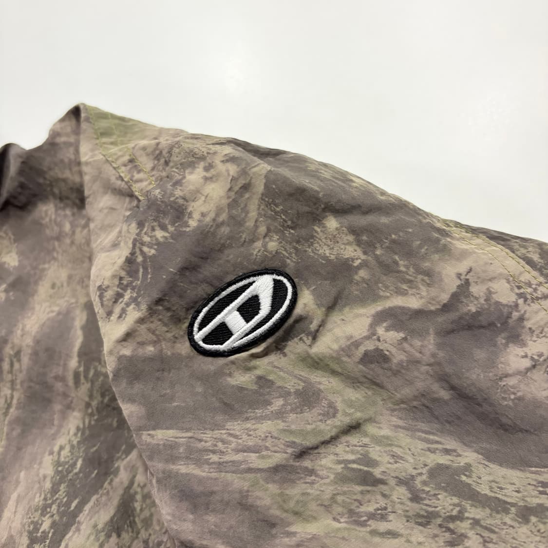 [50] 디젤 와레트 후드 바람막이 카키 B795 상품이미지4