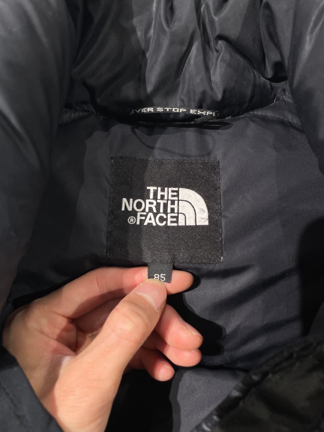 노스페이스 블랙 눕시 700 푸퍼 상품이미지7