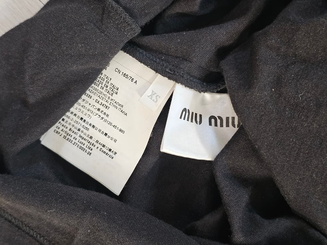 미우미우 miu miu 하트 티셔츠 상품이미지4