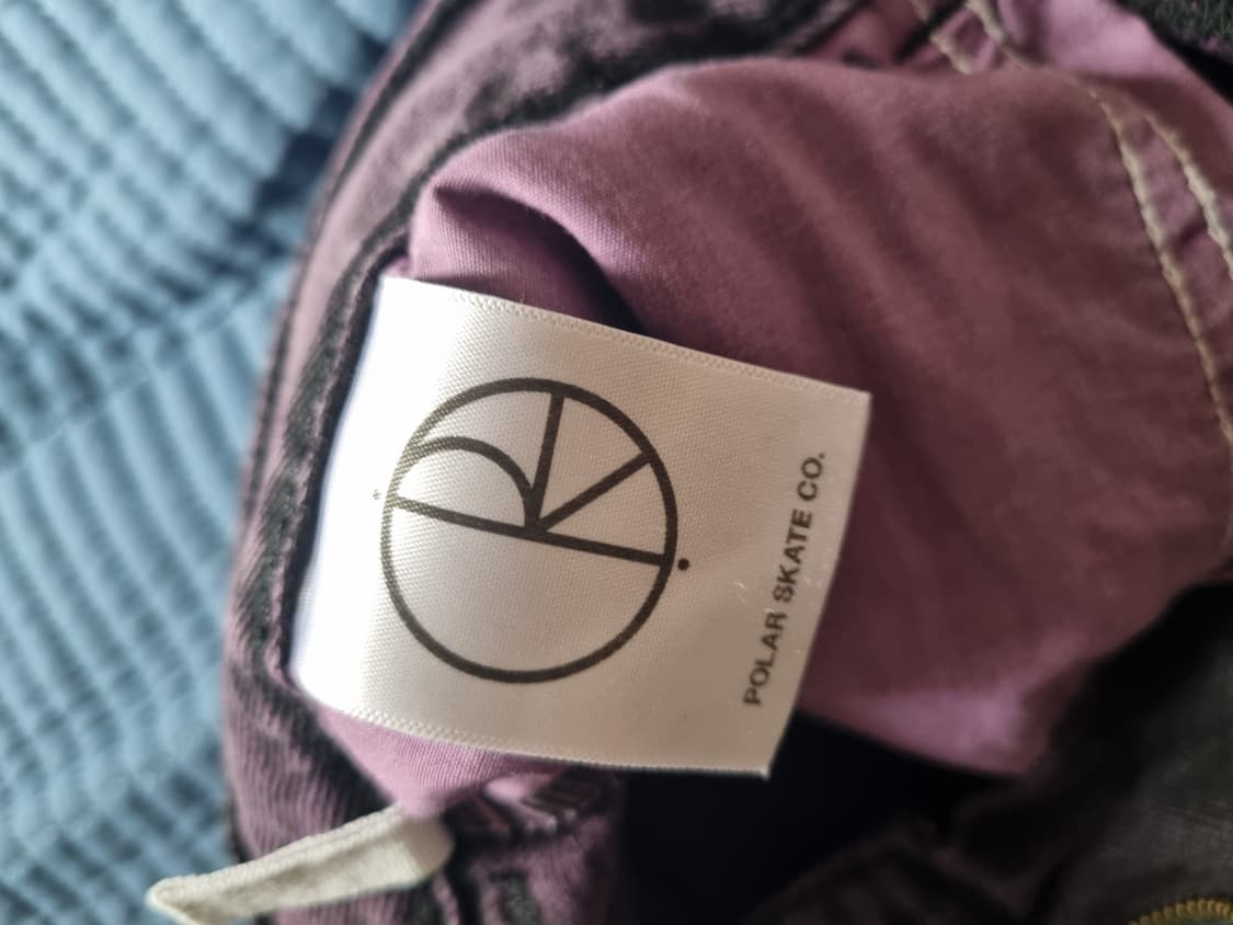 폴라스케이트 빅보이 팬츠 퍼플 블랙 S 상품이미지5