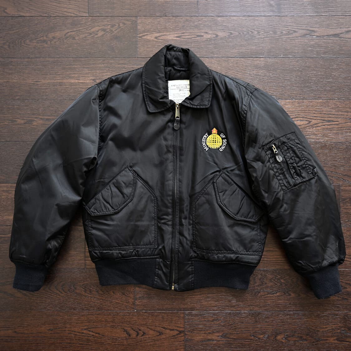 90s Ministry 미니스트리 빈티지 MA-2 플라이트 자켓 상품이미지1