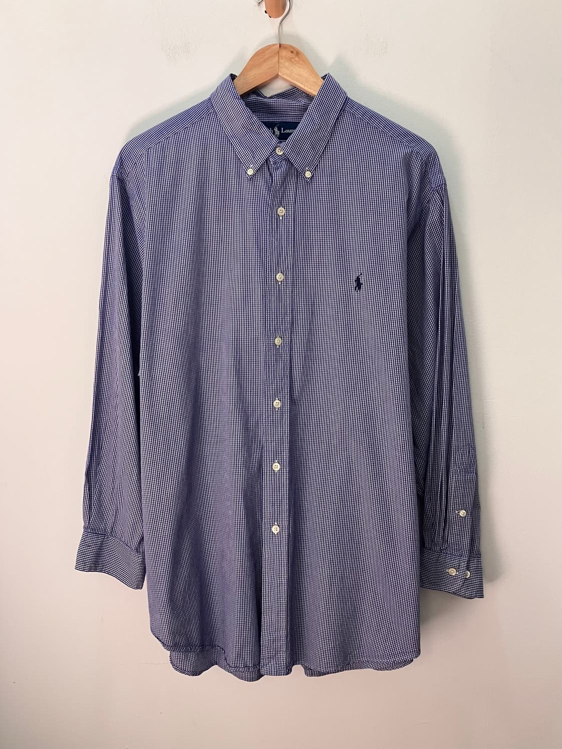 (XL) POLO 폴로 랄프로렌 체크 셔츠 클래식핏 상품이미지1