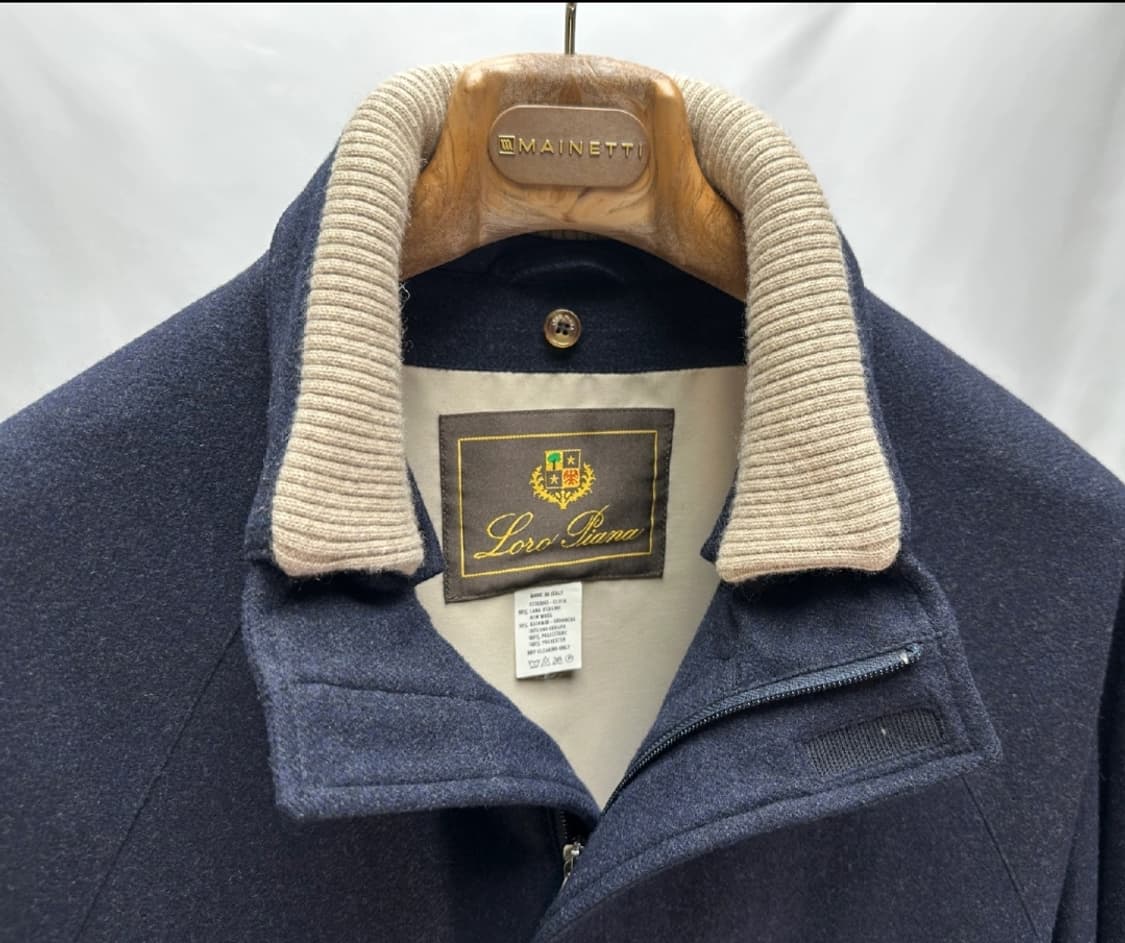 [정품인증서 포함] 로로피아나 아이서 울캐시미어 코트 L(105~110) 상품이미지4