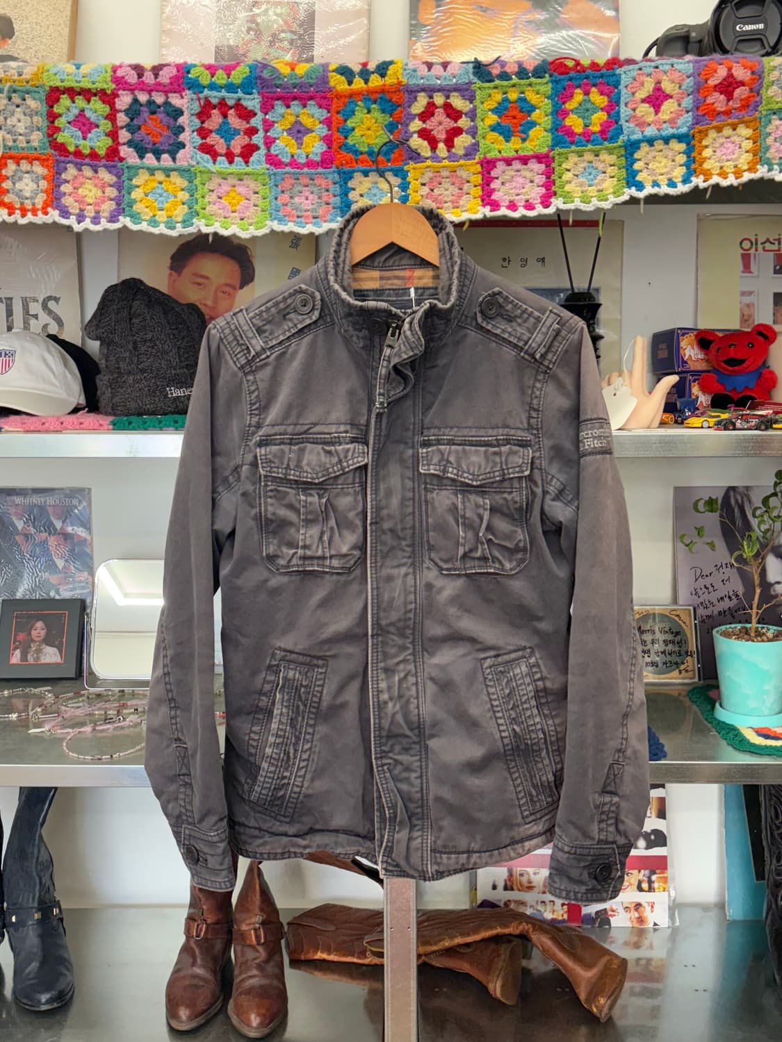 아베크롬비 더스티 워싱 필드 자켓 상품이미지1