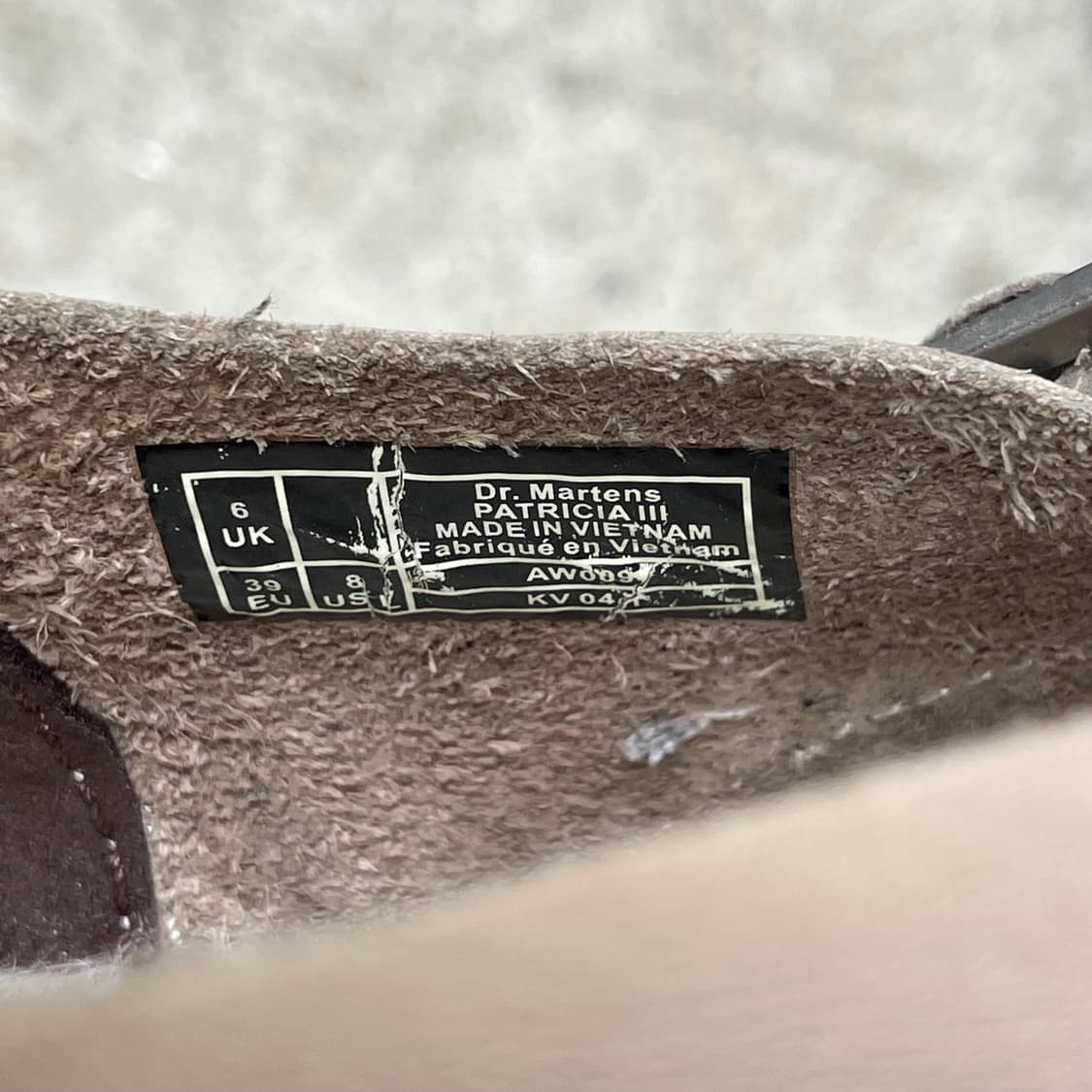 [6UK] 닥터마틴 패트리샤 III (250~255) 상품이미지9
