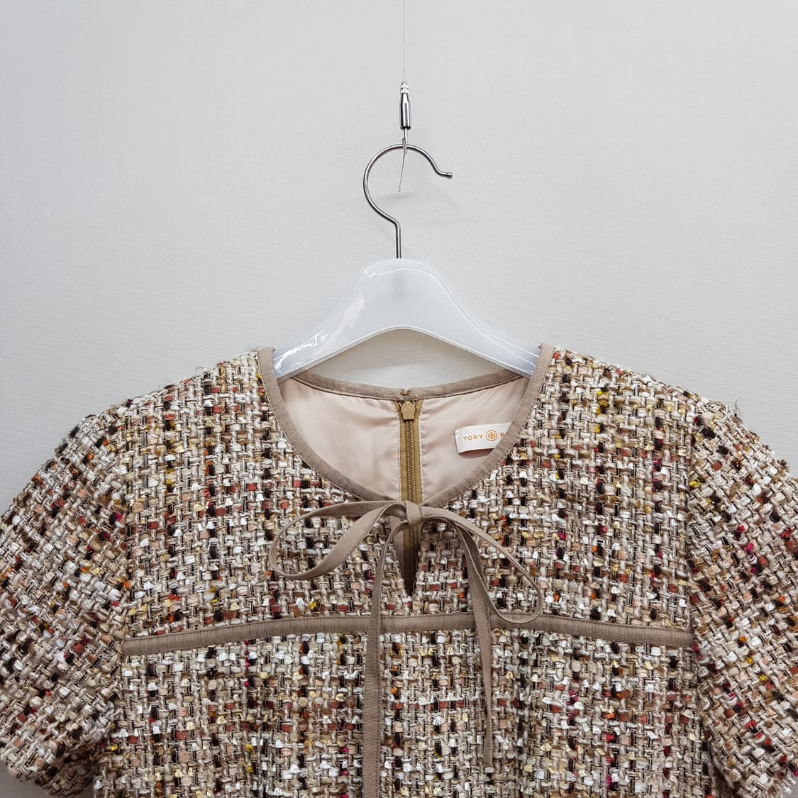 토리버치 Tory Burch 트위드 프린지 원피스 4사이즈 상품이미지3