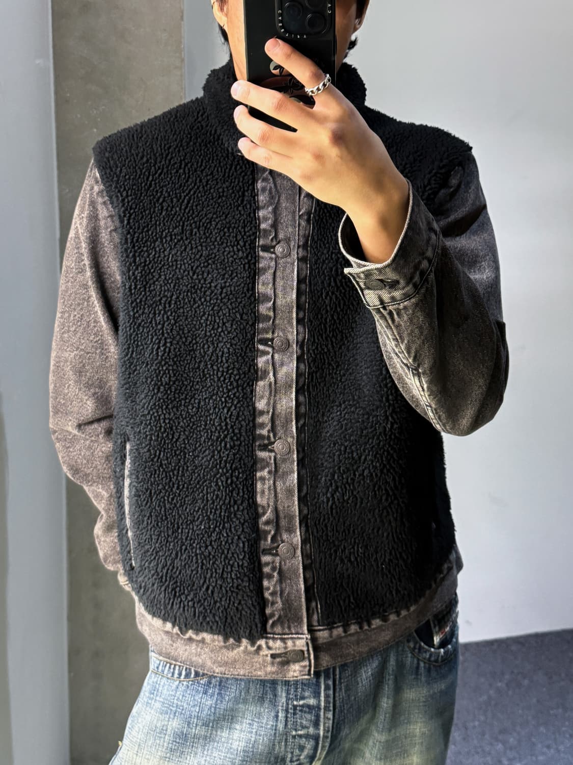 리바이스 프리미엄 빅 E 셰르파 자켓 상품이미지1