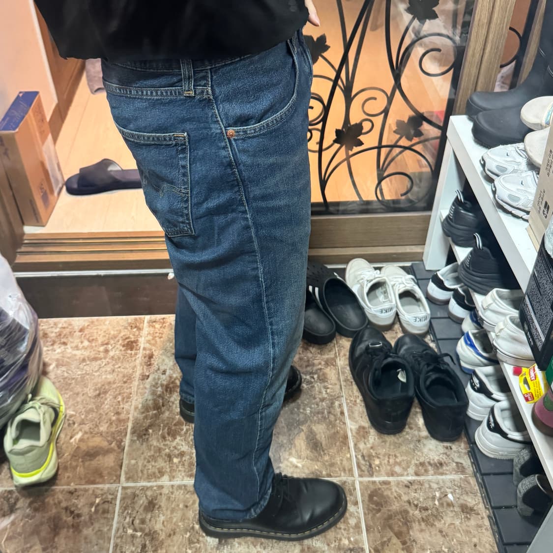 리바이스502 데님 34 / 30 (실착 사진 포함) 상품이미지3