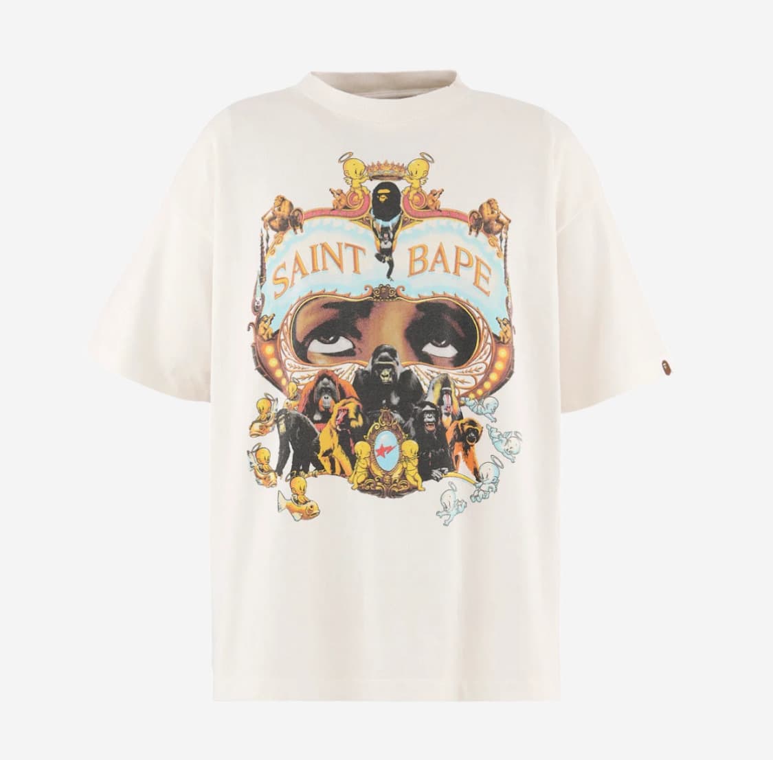 XL 세인트미카엘  BAPE Generation 베이프 반팔 티셔츠 상품이미지1