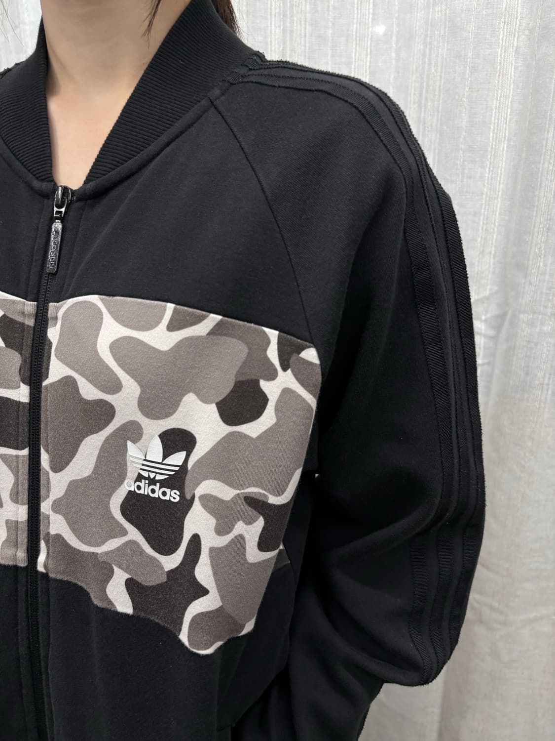 아디다스 파이어버드 백로코 카모 코튼 트랙탑 져 상품이미지2