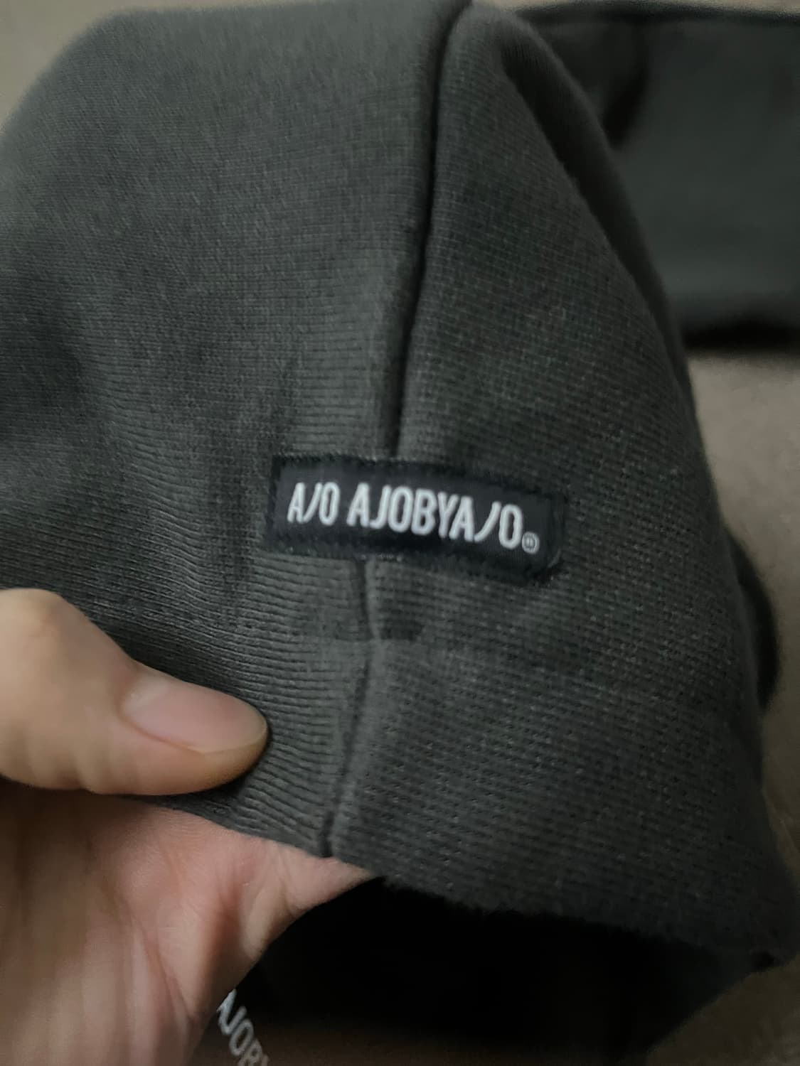 아조바이아조 크롭 후드티 상품이미지3