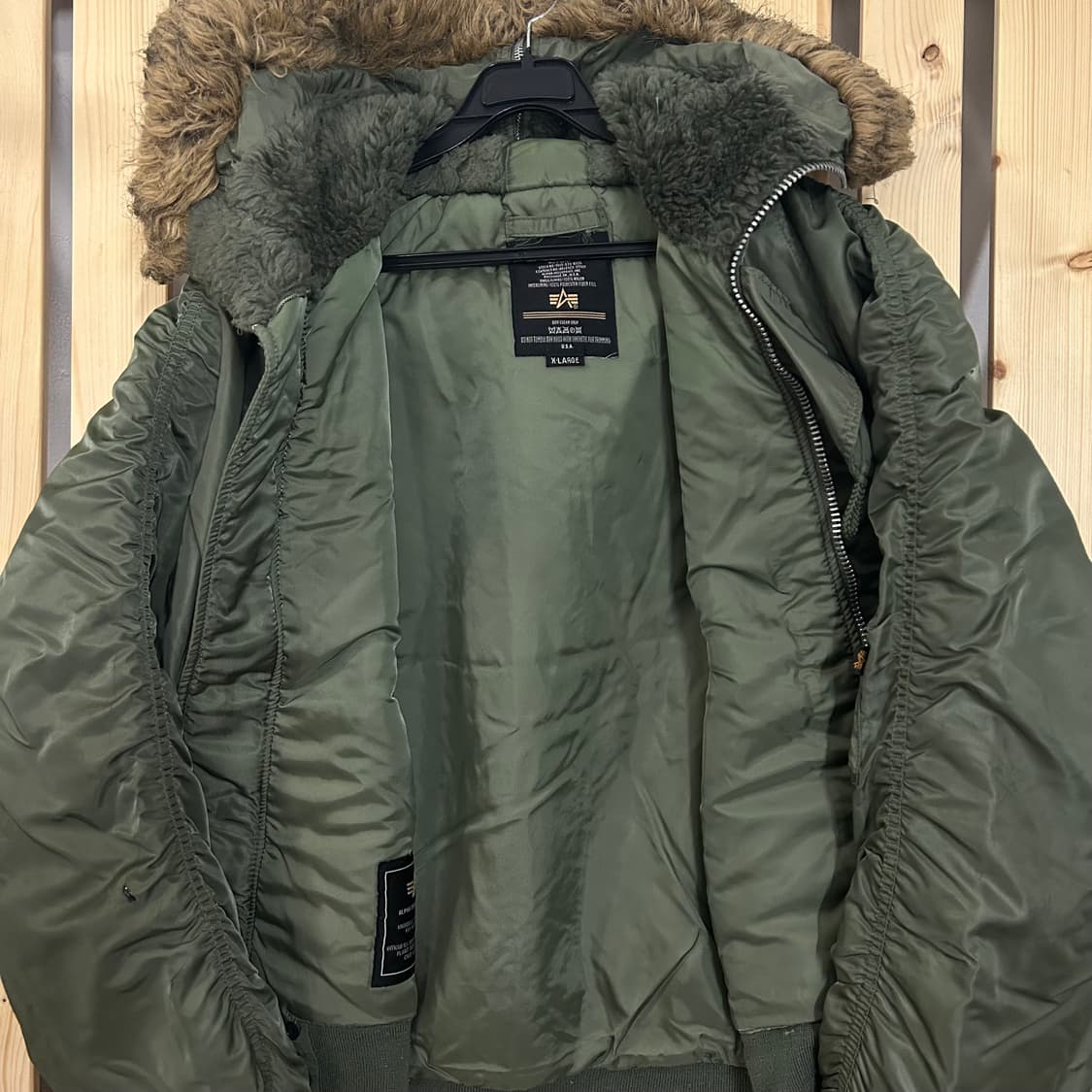 (XL) 알파인더스트리 n2b 항공 점퍼  상품이미지6