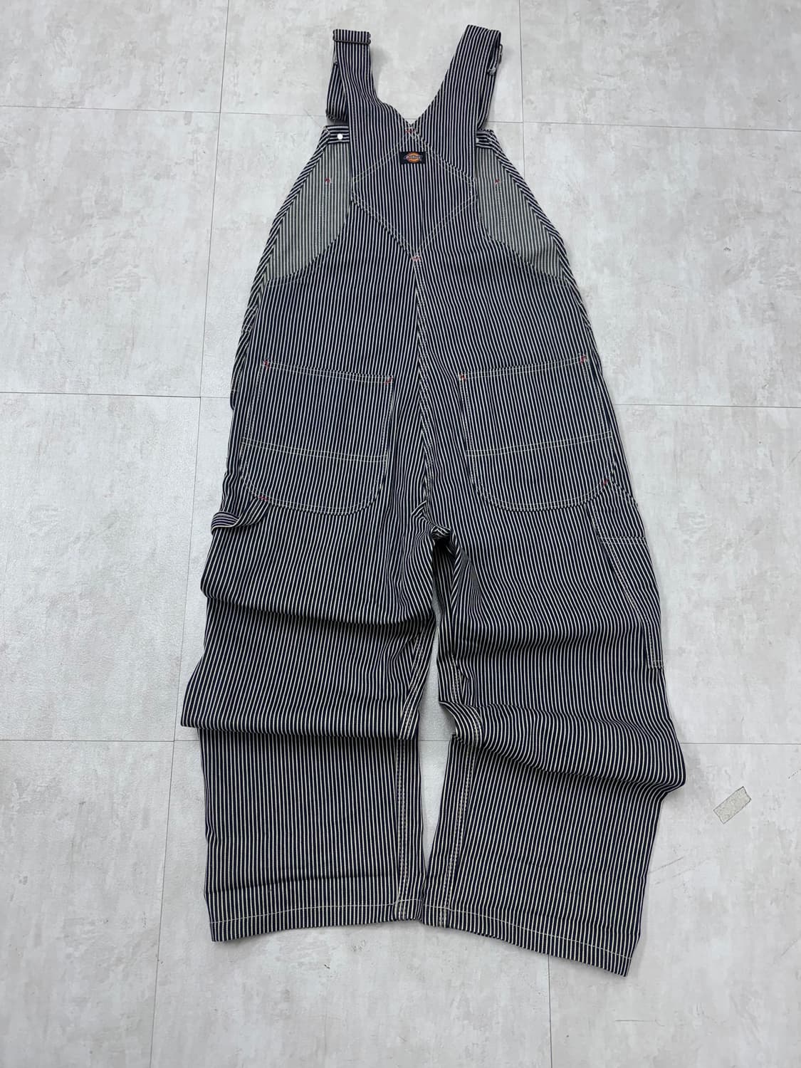 •딕키즈 히코리 스트라이프 오버롤 (32x30) 상품이미지4