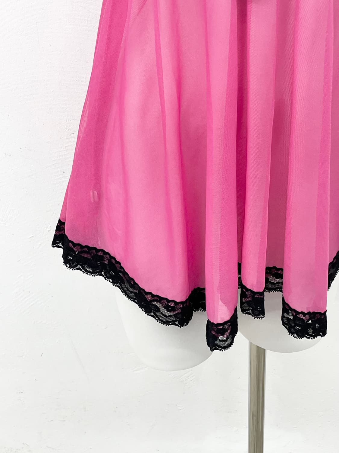 갸루 프릴 레이스 슬립 상품이미지3