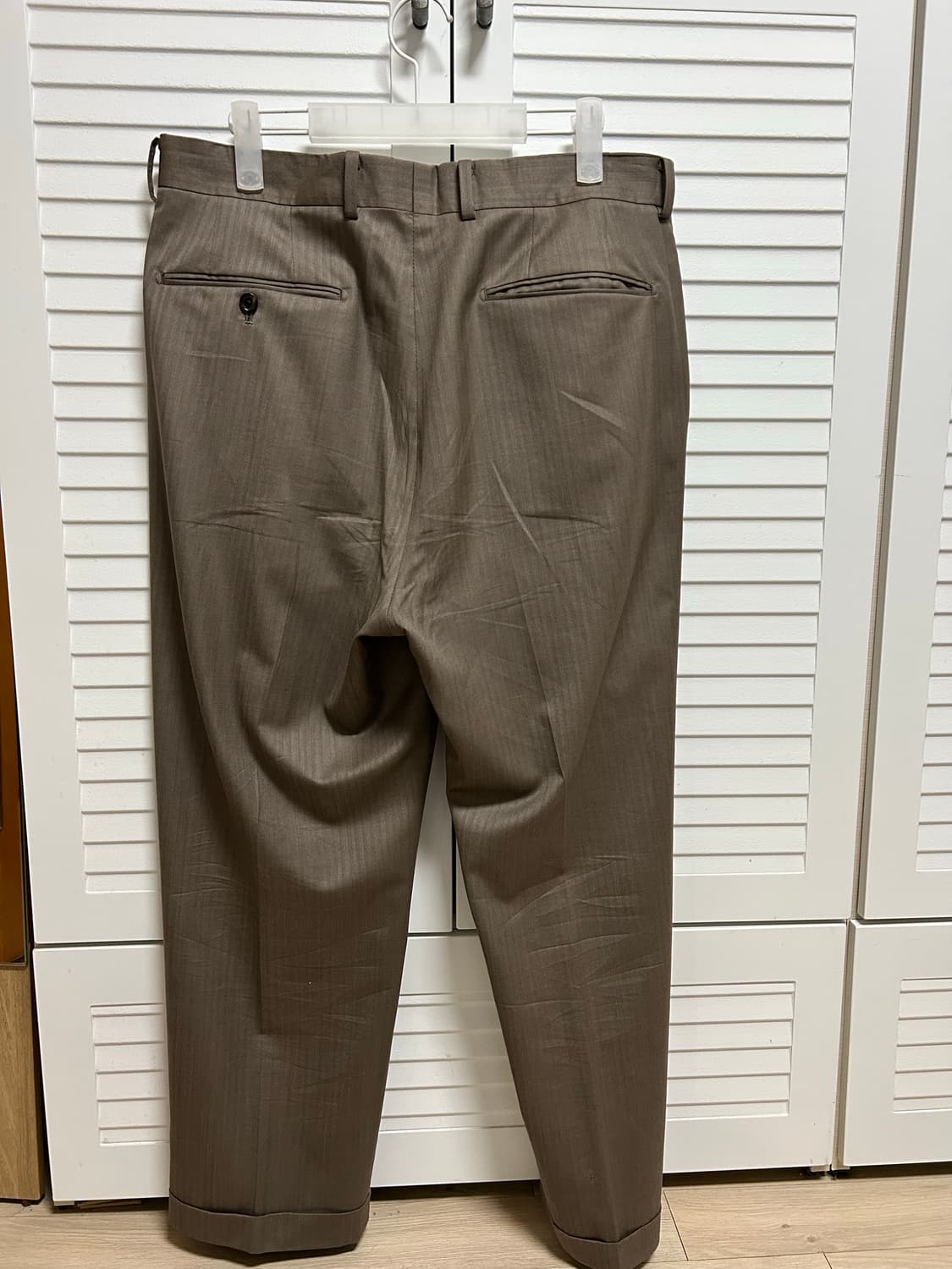 와코마리아 울 트라우져 타입2 제냐 브라운 상품이미지3