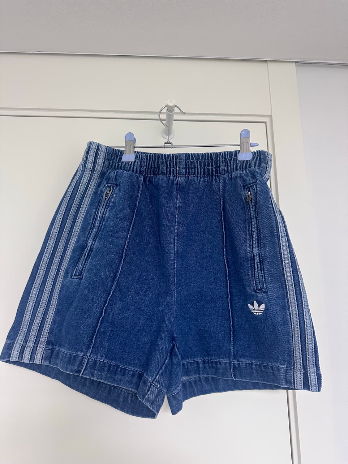 아디다스 데님 파이어버드 쇼츠 상품이미지2