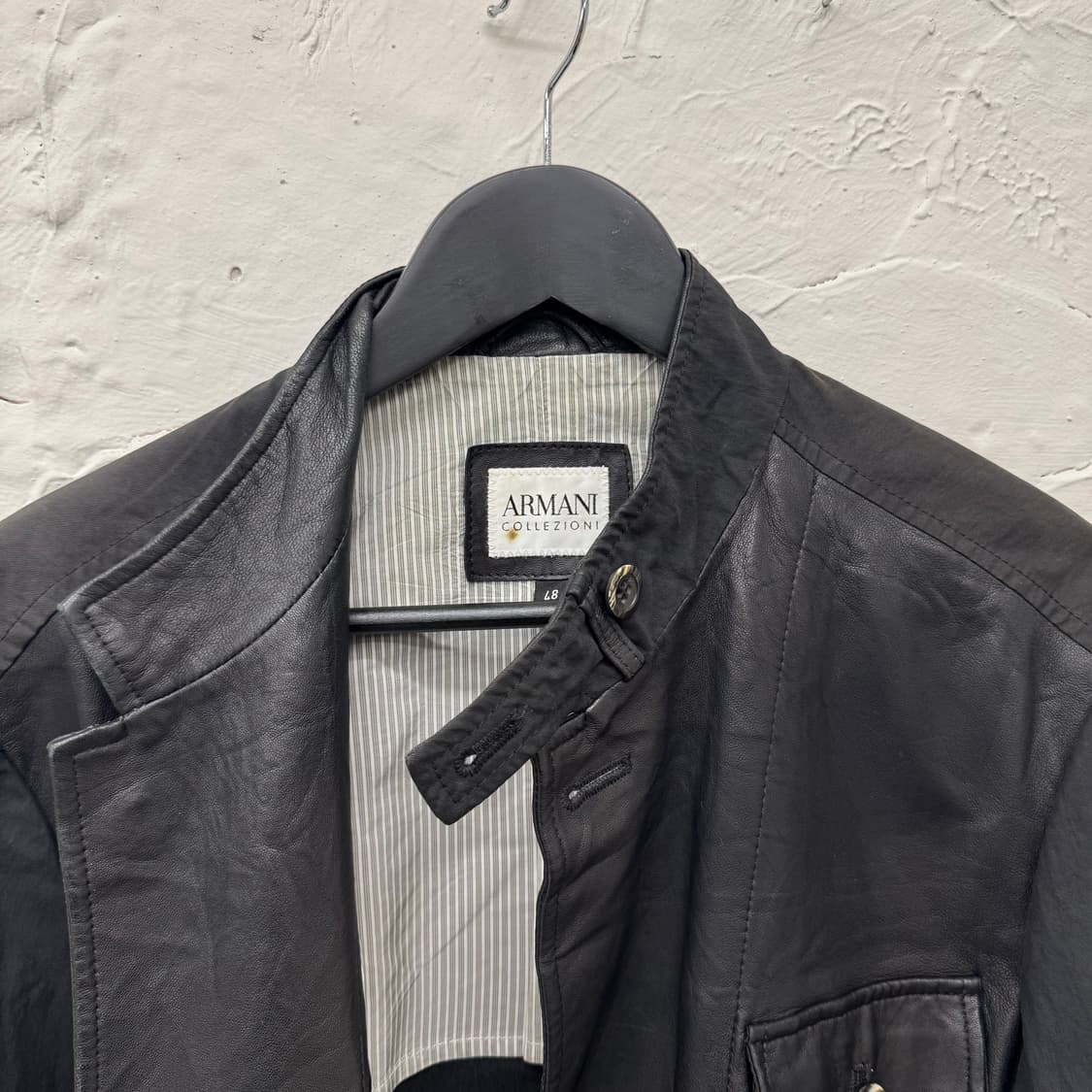 ARMANI COLLEZIONI 아카이브 양가죽 필드자켓 상품이미지3