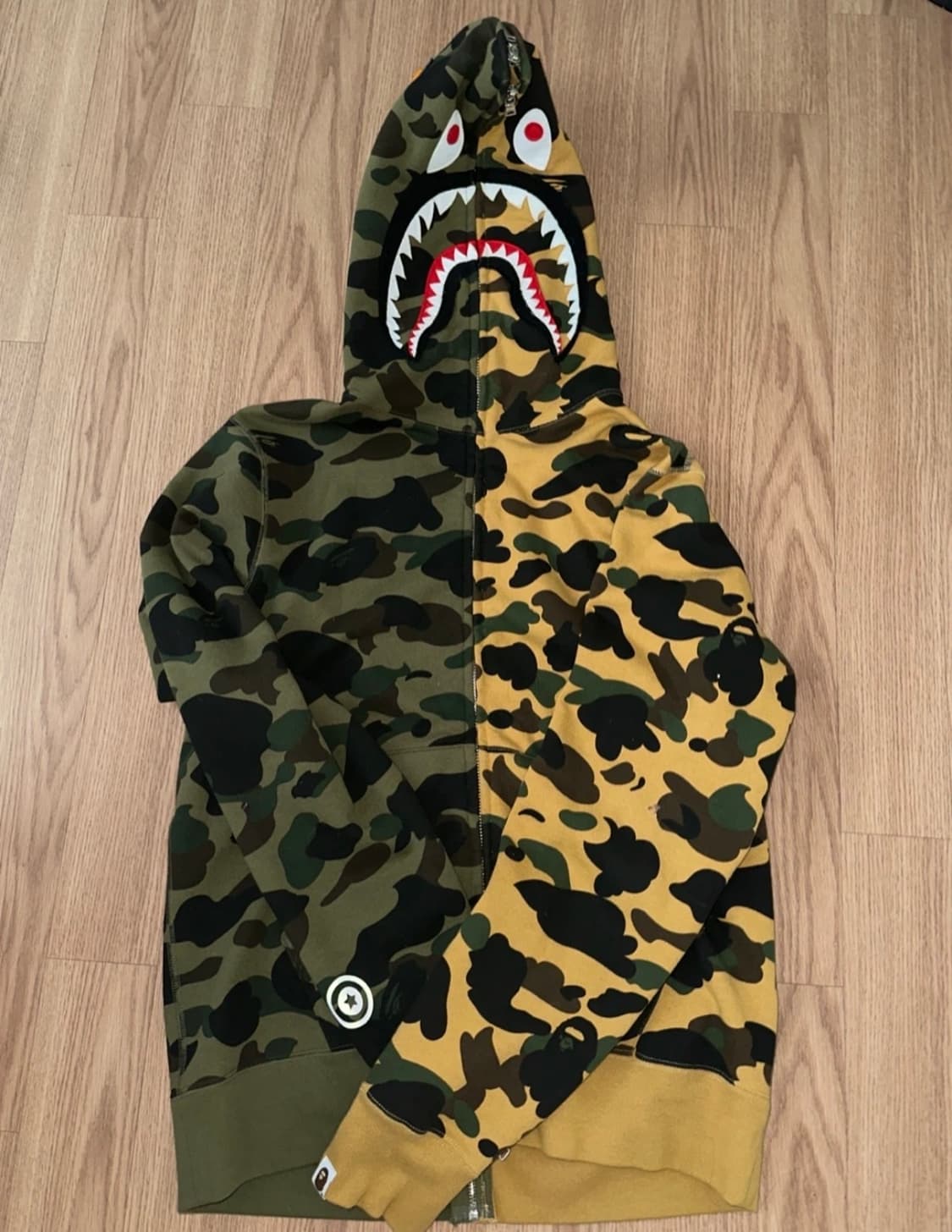 베이프 후드집업 m  상품이미지2