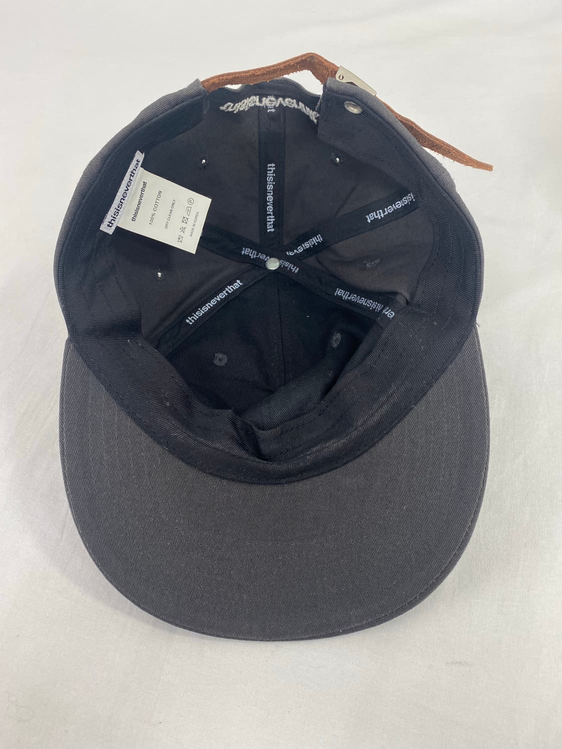 디스이즈네버댓 15FW 로고 볼캡 상품이미지5