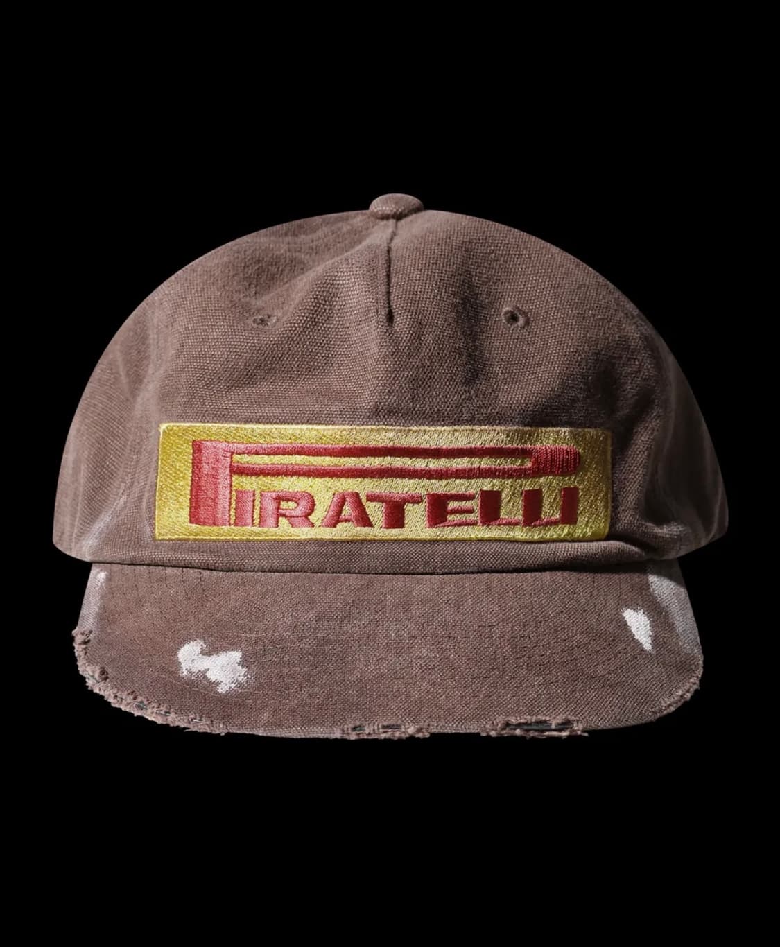 [새제품] RAR PRTL 페인티드 빈티지 트러커 캡_브라운 상품이미지1