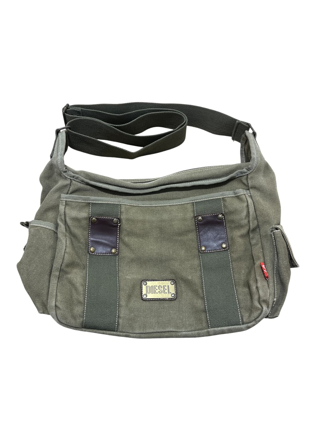 00s 디젤 아카이브 캔버스 숄더백 상품이미지1