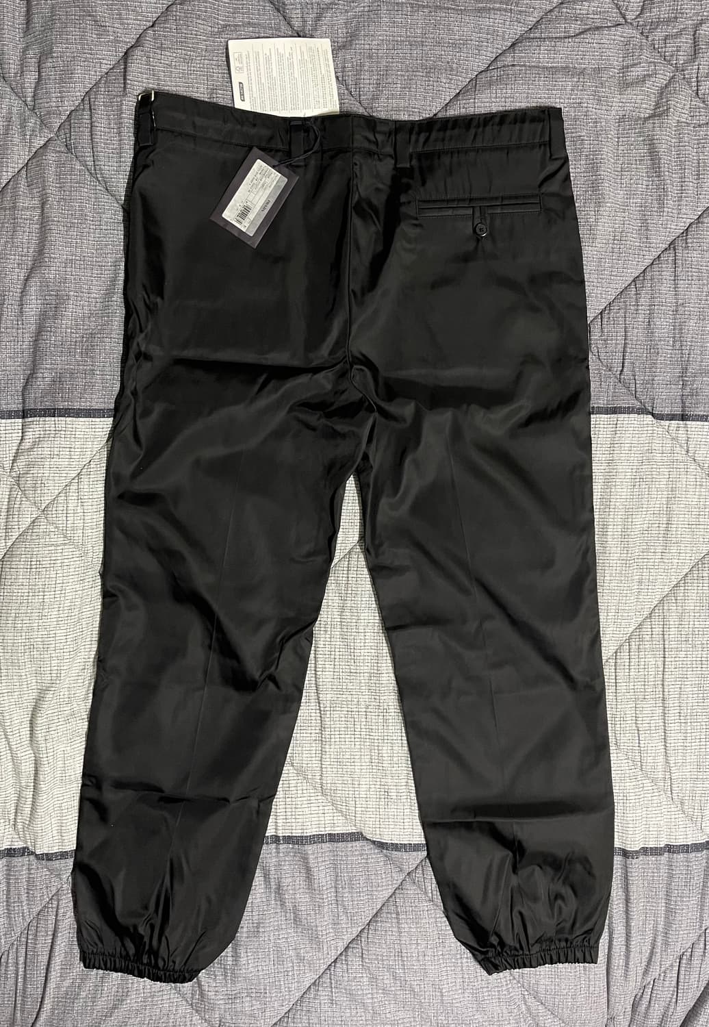 프라다 로고 개버딘 나일론 조거팬츠 50새상품 상품이미지2