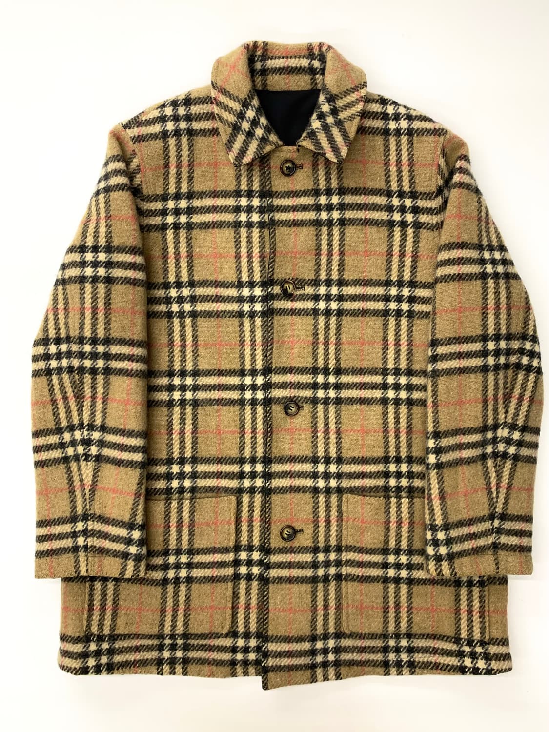 Burberry 버버리 노바체크 리버시블 울 코트 상품이미지3