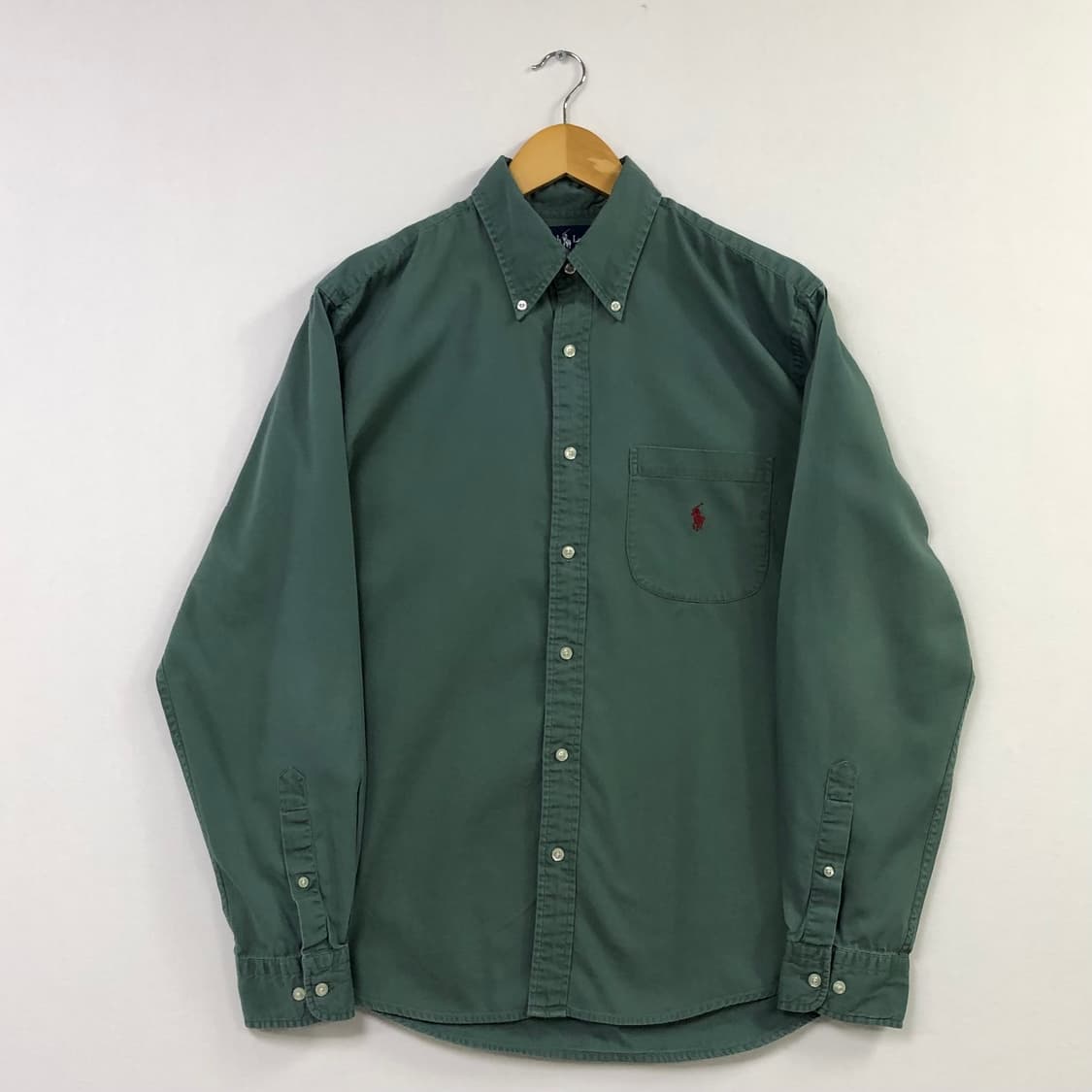 L 폴로 솔리드코튼 셔츠 상품이미지2